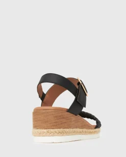 Wider Fit KENZIE Vegan Low Wedge Sandals