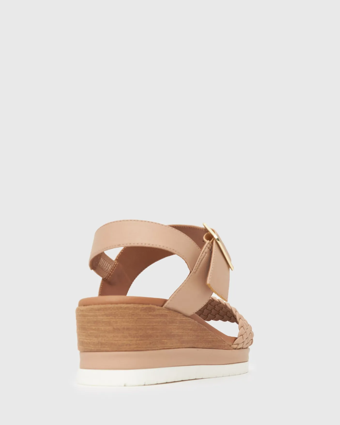 Wider Fit KENZIE Vegan Low Wedge Sandals
