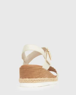 Wider Fit KENZIE Vegan Low Wedge Sandals