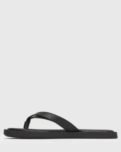 Wider Fit LOVER Leather Thong Sandals