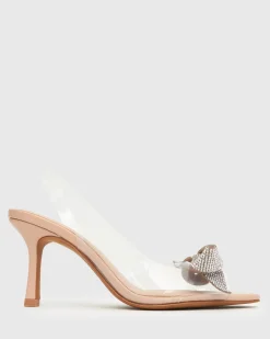 XANTHEA Bling Bow Stiletto Heels
