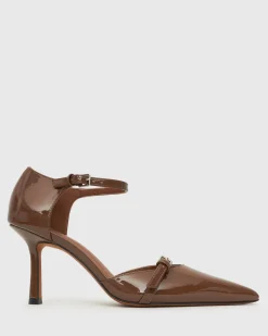 YVONNE Ankle Strap Stiletto Point