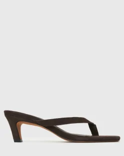 ZAP Leather Thong Mule Sandals