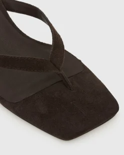 ZAP Leather Thong Mule Sandals